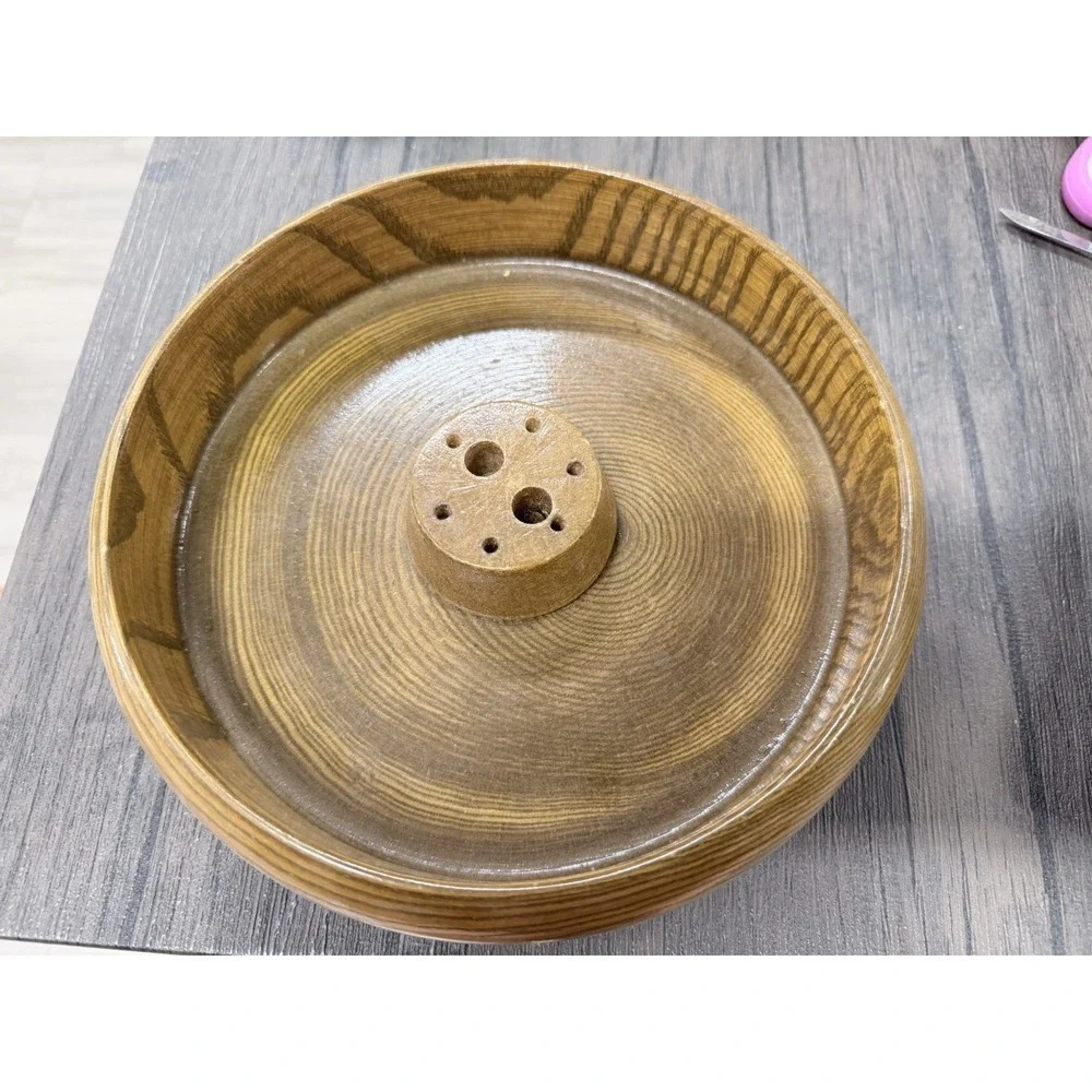 Vintage MCM Nut Bowl Nut Cracking Bowl